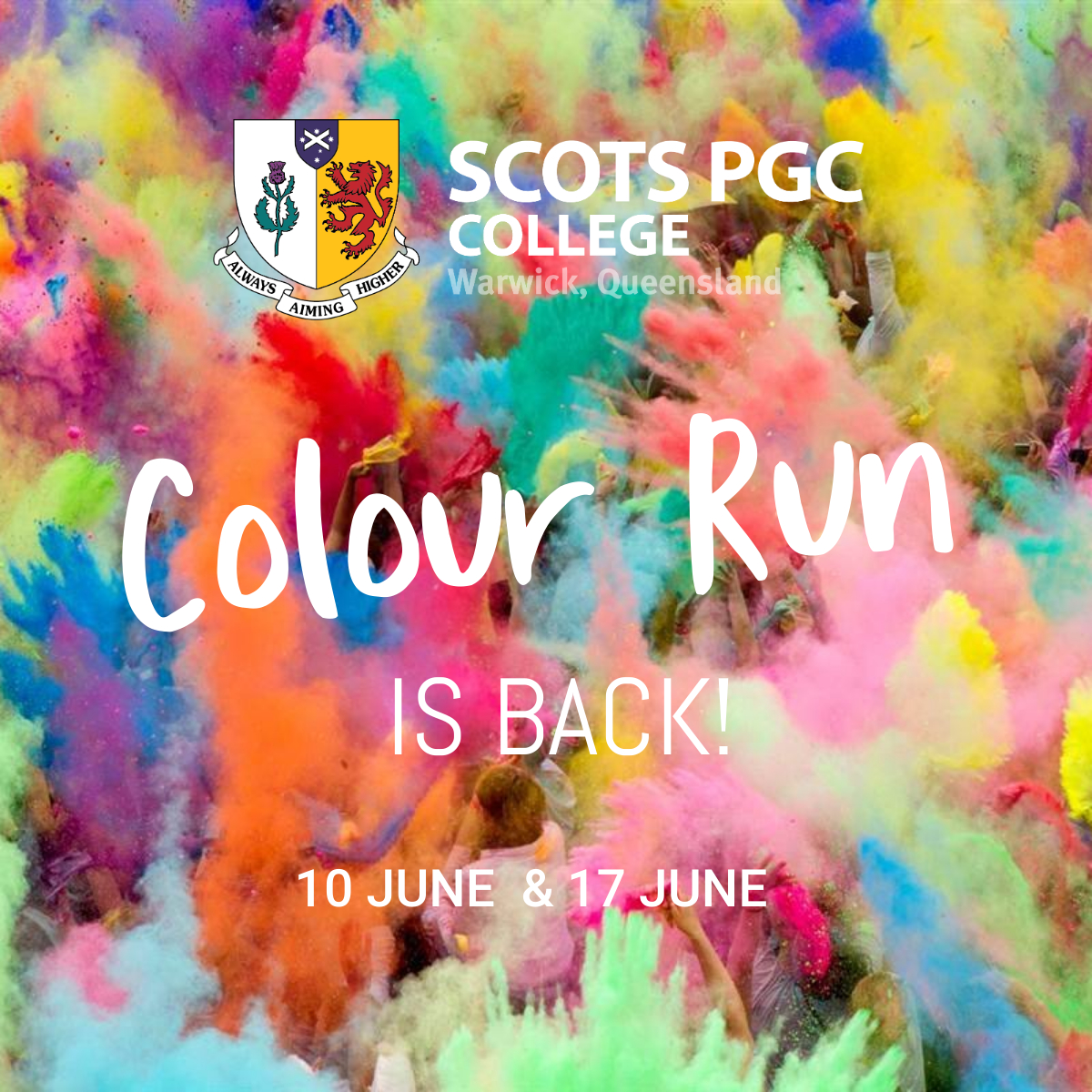 COLOUR RUN IS BACK! | Join the fundraising frenzy! featured image